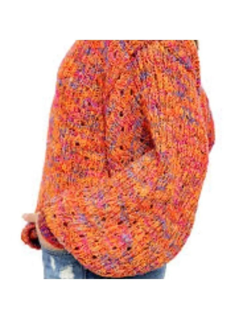Free People colorful yarn